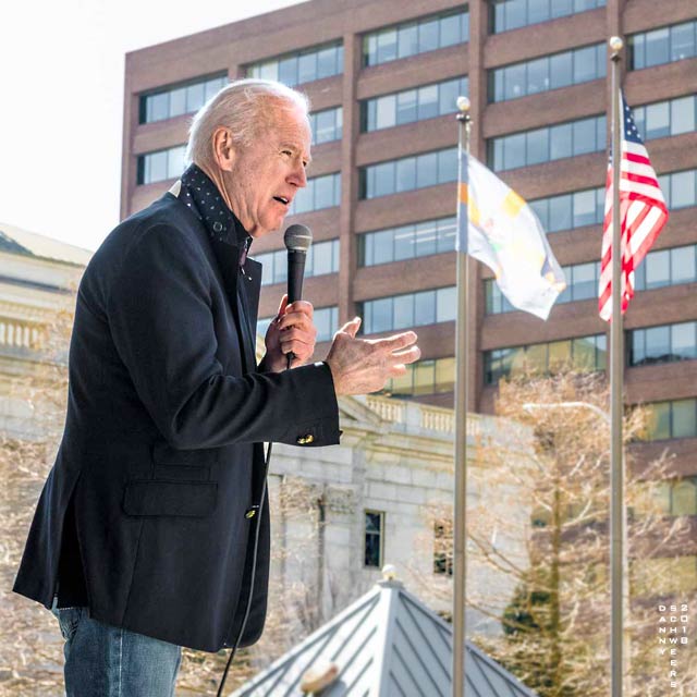 Joe Biden at a March For Our Lives rally in Wilmington, Delaware by Danny N. Schweers, 2018